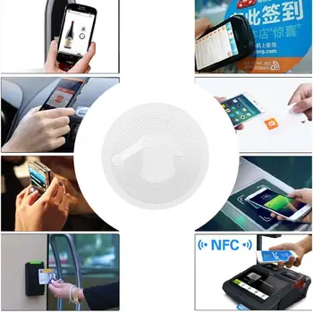 10 Ks NTAG213 NFC TAG Nálepka Klíč Hlídka Štítek RFID Tag Pro Řízení Přístupu Karty