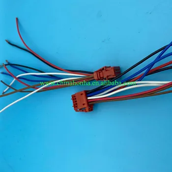 10 pin auto konektor Parkovací systém Monitorování Tlaku v Pneumatikách Přepínač Kabel Konektor Kabelového svazku 1670990-2 s drátem nebo bez drátu