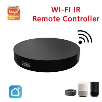 10ks Tuya WiFi Inteligentní IR Dálkové Ovládání Inteligentní Infračervené Pro Smart Home Control TV, DVD, AUD AC Pracuje S Amz Alexa Google Domov