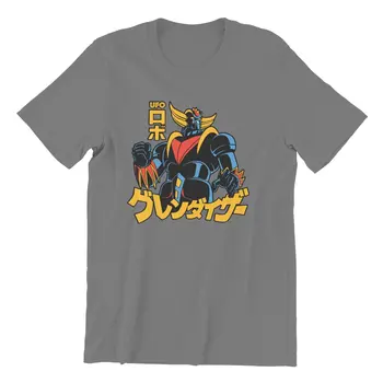 148 Goldrake Goldorak Grendizer Tričko pro Muže Bavlněný T-Shirt O Krk UFO Robot Tričko Krátký Rukáv Topy Nové Příjezdu
