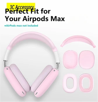 2/3 in1 Případech Na Vzduchu pod Max Sluchátko Případě Anti-Scratch Pro AirPods Headset Chránit Kryt pro Apple Airpods Max Příslušenství