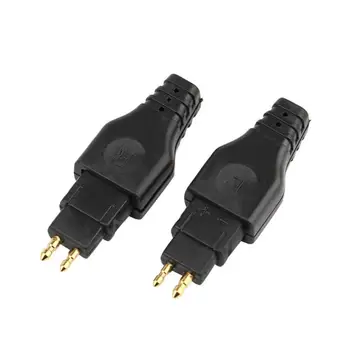 2ks Náhradní Přenosný Mini Sluchátka Kabel Pin Audio Jack Konektor pro HD580 HD600 HD650 HD25