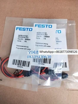 3KS Festo FESTO 566654 NEBV-H1G2-KN-0.5-N-LE2 elektromagnetického ventilu připojení line skladem