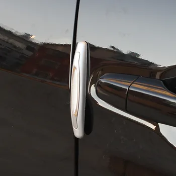 4ks Dveře Auta Stráž Strip Poškrábání Gumové Nálepky Pro Mg Zs Příslušenství 2022 Bmw F01 Mercedes Cla C117 Gv70