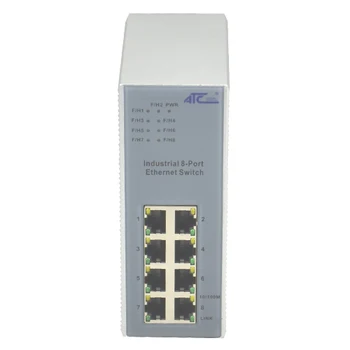 8-Port 10-100M Rychlé Průmyslové Přepínače Ethernet ATC-408