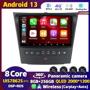 Android, 13 Carplay Pro Lexus GS300 S190 GS350 GS400 GS430 GS450h GS460 GS 300 III 3 350 2004-2011 Auto Rádio Multimediální Stereo 4G