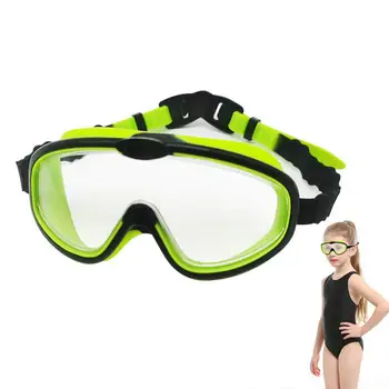 Dítě Brýle Pro Plavání Anti-Fog Anti-UV Široký Pohled Plavat Maska Šnorchl Potápění Maska Silikonové Těsnění Šnorchlování Zařízení