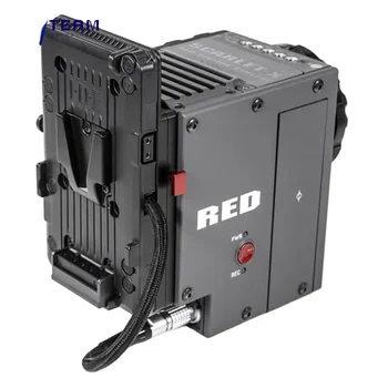 Dřevěný Fotoaparát 167000 WC BP Typu Red Power Pletené Kabel ve Tvaru písmene Montáž Baterie Deska Rovné Pro Red Epic, Scarlet Kamery