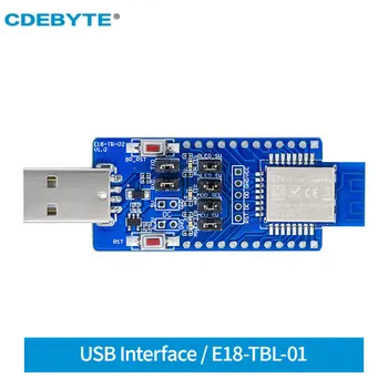 E18-TBL-01 CDEBYTE CH340G USB na TTL sériového portu Zkušební Desce Soupravy 2,4 GHz CC2530 ZigBee Modul