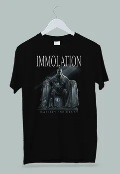 Immolation Americká Death Metalová Kapela Veličenstvo A Rozkladu T-Shirt S-2XL