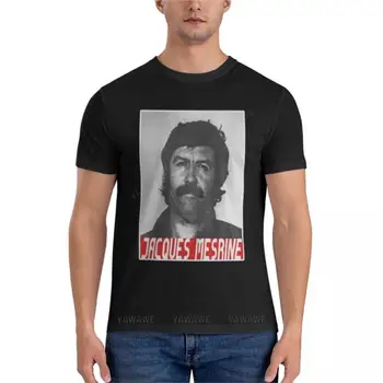 Jacques Mesrine T-shirt - Francie je Veřejný Nepřítel Číslo Jedna Aktivní T-Shirt estetické oblečení Oversized t-shirt