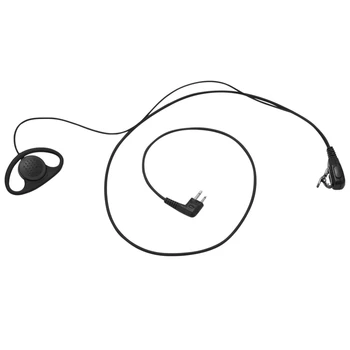 Maloobchod (8 Pack) 2póly Pokročilé D Tvaru Clip-Ear Headset Ptt Sluchátko Mikrofon Pro Motorola 2 Způsobem Rádia, Gp88s Gp300 Gp68 Gp2000 Gp88