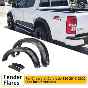 Matná Černá blatníků Fender Světlice pro Chevrolet Colorado S10 2015-2021 modely (Ne pro USA Verze) Auto Styling Příslušenství