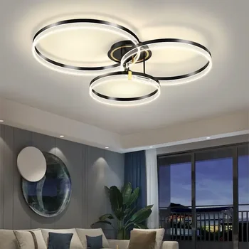 Moderní LED Stropní Svítidla, Lustr pro Obývací Pokoj Ložnice Studie Uličky Vnitřní Osvětlení Lustre Svítidla, Domácí Dekorace