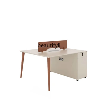 Personál psací Stůl Jednoduchý Moderní Personál Stánku Kanceláře Stůl a Židle Kombinace Stolu