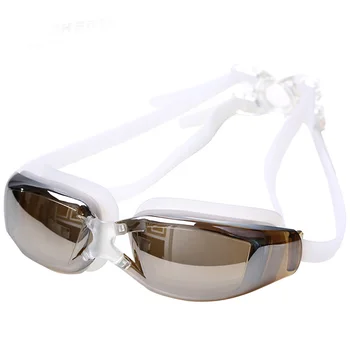 Plavecké Brýle Vodotěsné Profesionální Plavecký Bazén Anti-fog Brýle UV Ochrana HD Plavecké Brýle
