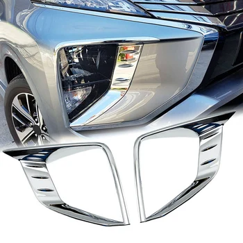 Pro Mitsubishi Xpander 2018-2020 1 Pár Přední Nárazník Mlha Jízdy Světlo Lampa Kryt Chrání Rám Trim Lití