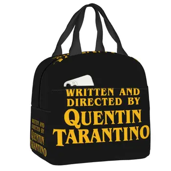 Quentin Tarantino Izolované Oběd Pytel pro Ženy, Děti, Pulp Fiction, Kill Bill Film Přenosné Tepelné Chladič Oběd Box Jídlo Tote
