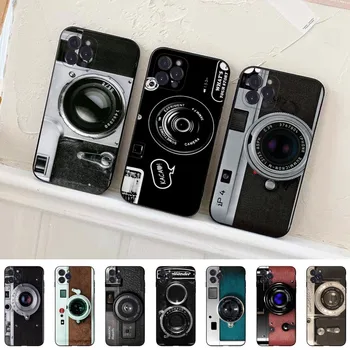 Retro klasické Kamery Telefonu Pouzdro Pro iPhone 15 14 11 12 13 Mini Pro XS Max Kryt 6 7 8 Plus X XR SE roku 2020 Shell Funda