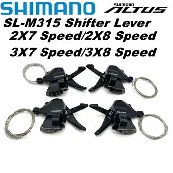 SHIMANO Altus SL-M315-7/8R a RD M310 3x7/3x8S 21/24S Shifter Set RAPIDFIRE PLUS s Optical Gear Display MTB