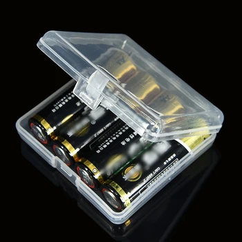 Tvrdý Plast Baterie, Skladovací Krabice Případě, AA/AAA Baterie Držák Kontejneru Box S Klipy Pro 2 4 8 AA/AAA Baterie PP Úložný Box