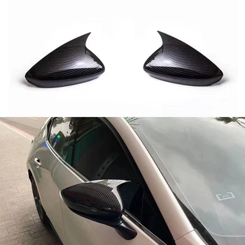 Vhodné pro Mazda 3 M3 Axela 2019-2020 ABS Carbon Fiber Barva Dveří Křídla, Zpětné Zrcátko, Kryt Střihu vzhled příslušenství