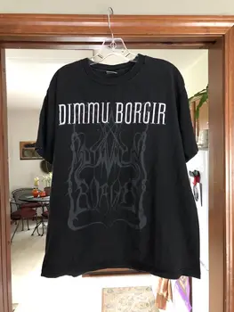 Vintage Figuríny Borgir Norsko Triko L Black Metal Mayhem, Darkthrone Nesmrtelný 90. let