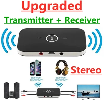 Vysílač Přijímač Bluetooth 5.0 Audio Stereo 3,5 mm AUX Jack RCA USB Dongle Hudby Bezdrátový Adaptér Pro Auto kit, POČÍTAČ, TV Sluchátka