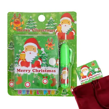 Vánoční Mini Zápisníky Jednoduché Ruky Knihu Děti Roztomilé Poznámkové Bloky Vodotěsné Vánoční Dárek Memo Kniha Multifunkční Roztomilý Lemované