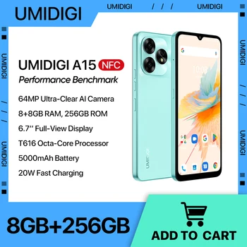 [World Premiere] UMIDIGI A15, A15C Smartphone NFC Android 13 ,6.7