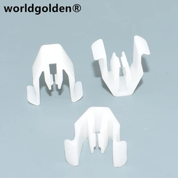 worldgolden100pcs plastové uzávěry Středové Konzole Panel Upevňovací Klip pro Toyota GM#5482087