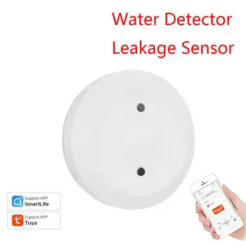 ZigBee Tuya Úniku Vody Senzor proti zaplavení Bezpečnostní Alarm Detektor Úniku Vody Overflow Upozornění Smart Home Podporu Smart Life APLIKACE